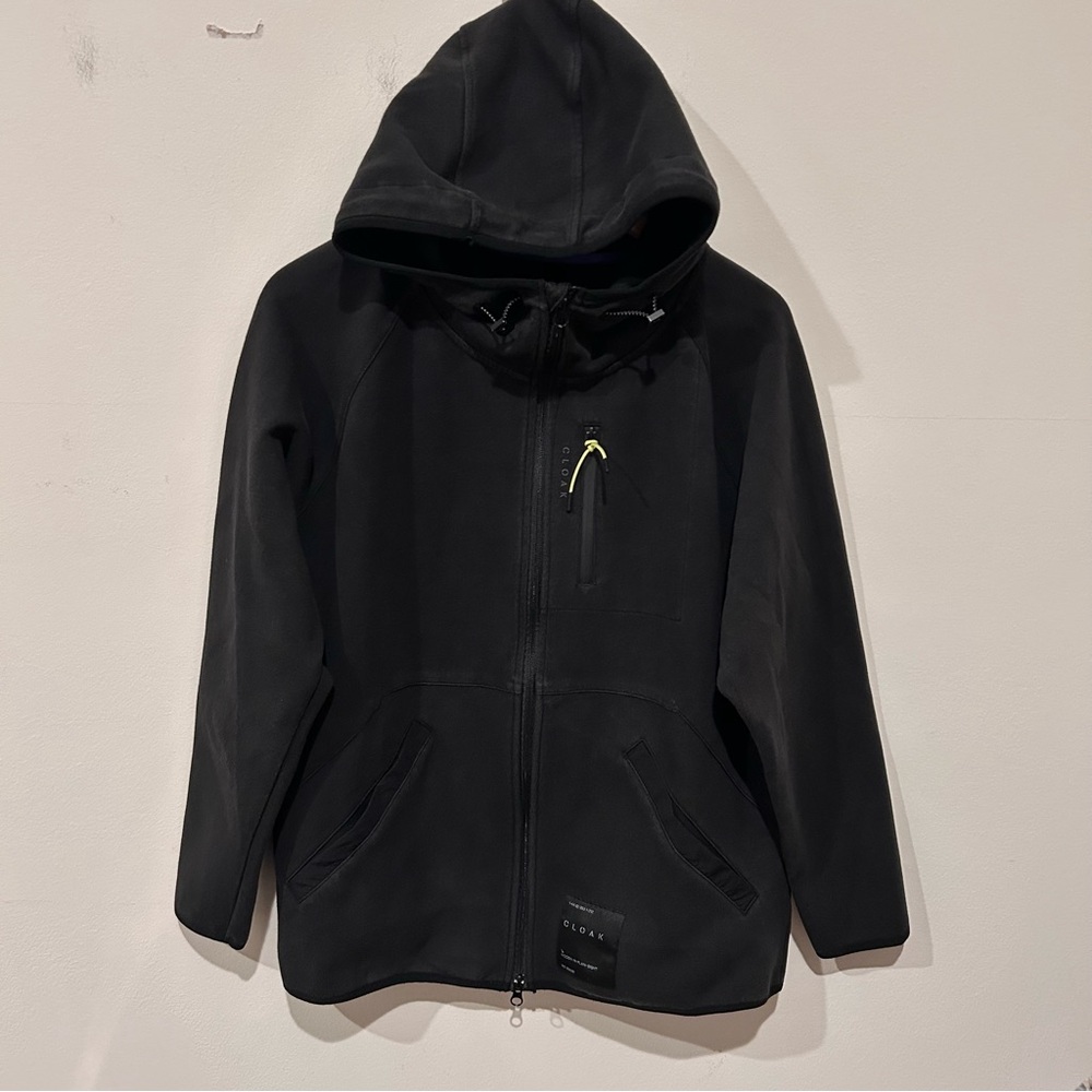 Cloak zip up hoodie jacket